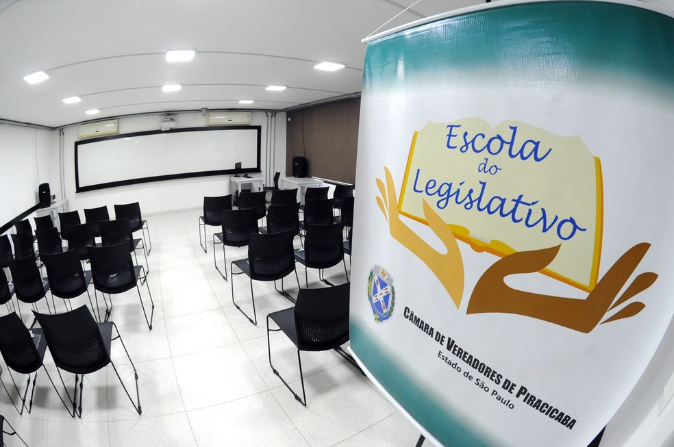 Escola do Legislativo de Piracicaba — Foto: Leandro Trajano 