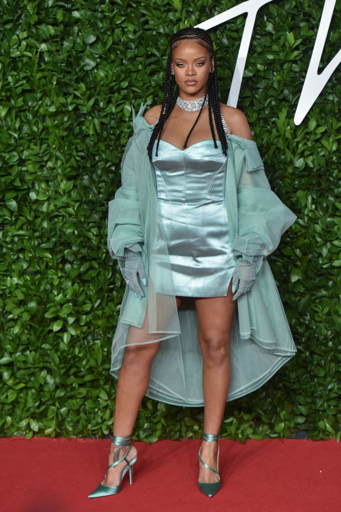 Rihanna no Grammy de 2019 (Foto: Getty)