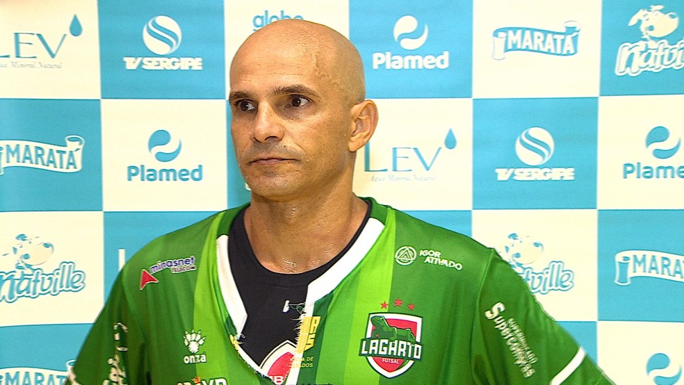 Assis, jogador de Lagarto — Foto: Reginaldo Rodrigues