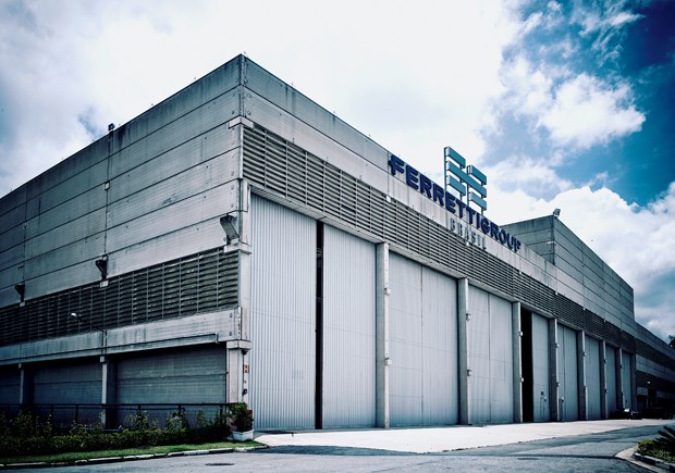 Fábrica da Ferretti (Foto: Pedro Dimitrow)