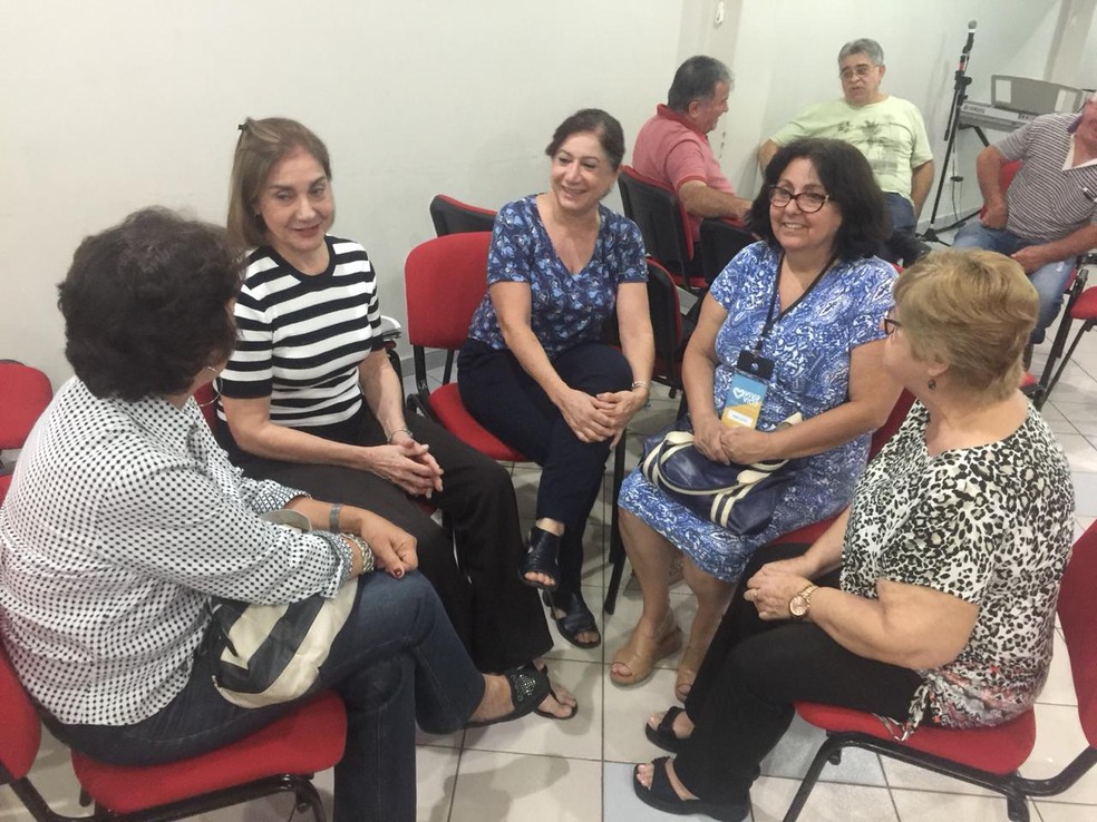 Amigas contam que decisão em mudar viagem para votar foi unânime no grupo — Foto: Graziela Rezende/G1 MS