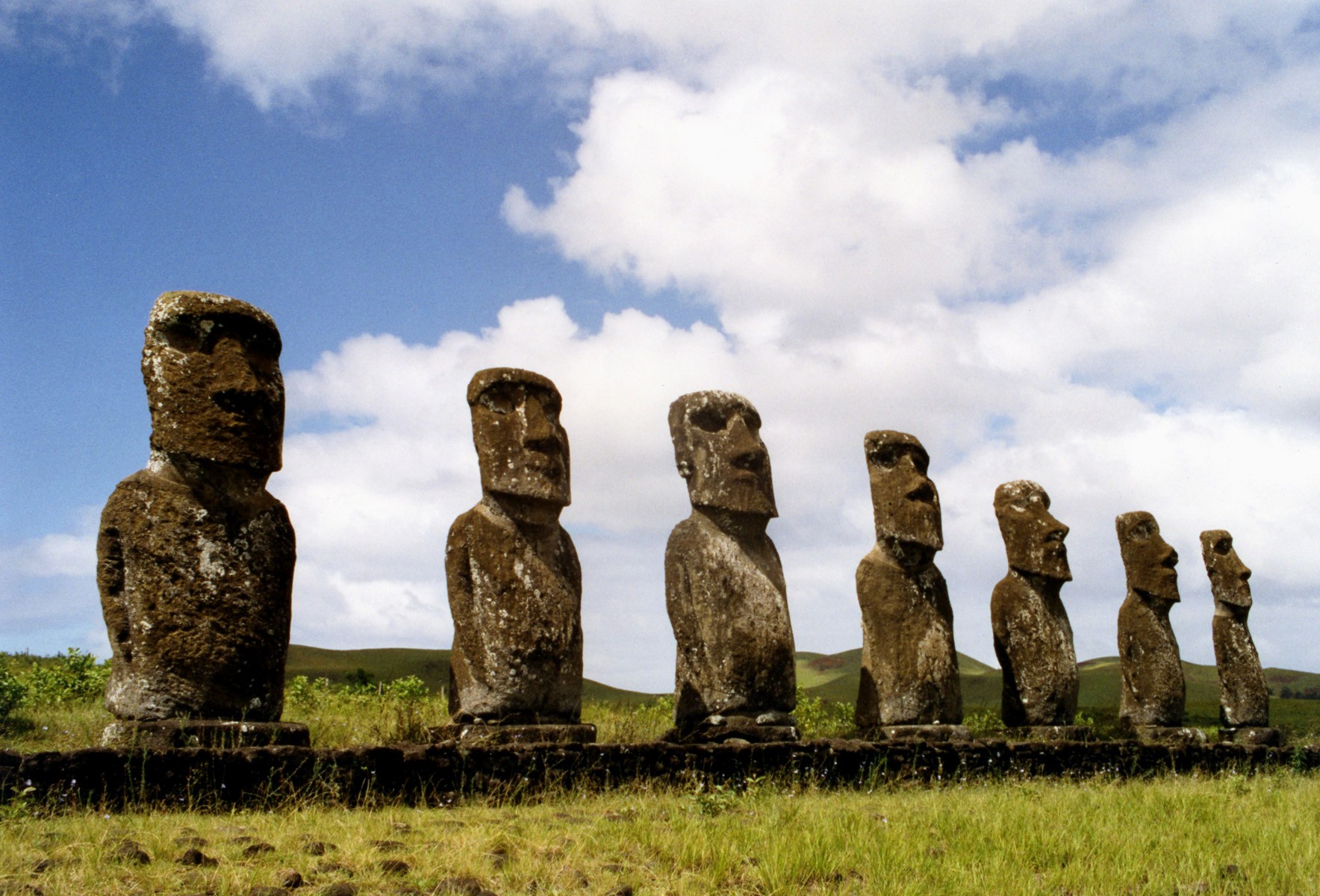 Botocudos descenderiam dos rapanui da Ilha de Páscoa, povo que construiu os moais (Foto: anoldent/flickr/creative commons)
