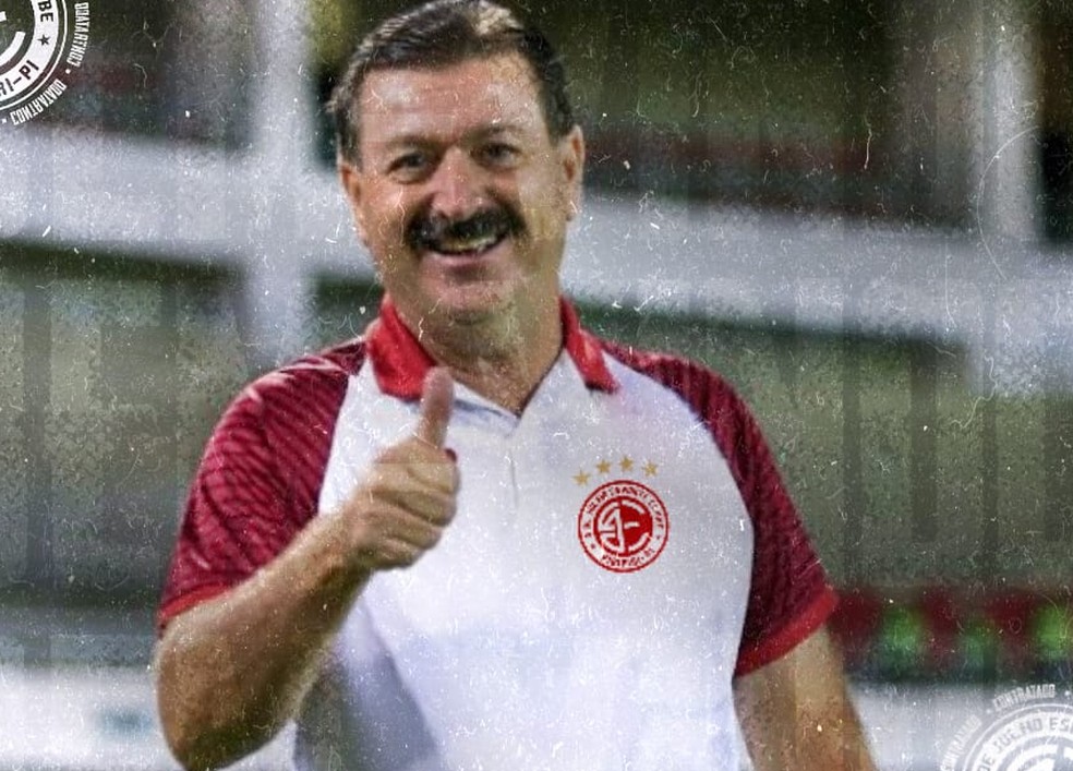 Leandro Campos, treinador do 4 de Julho — Foto: Divulgação/4 de Julho 