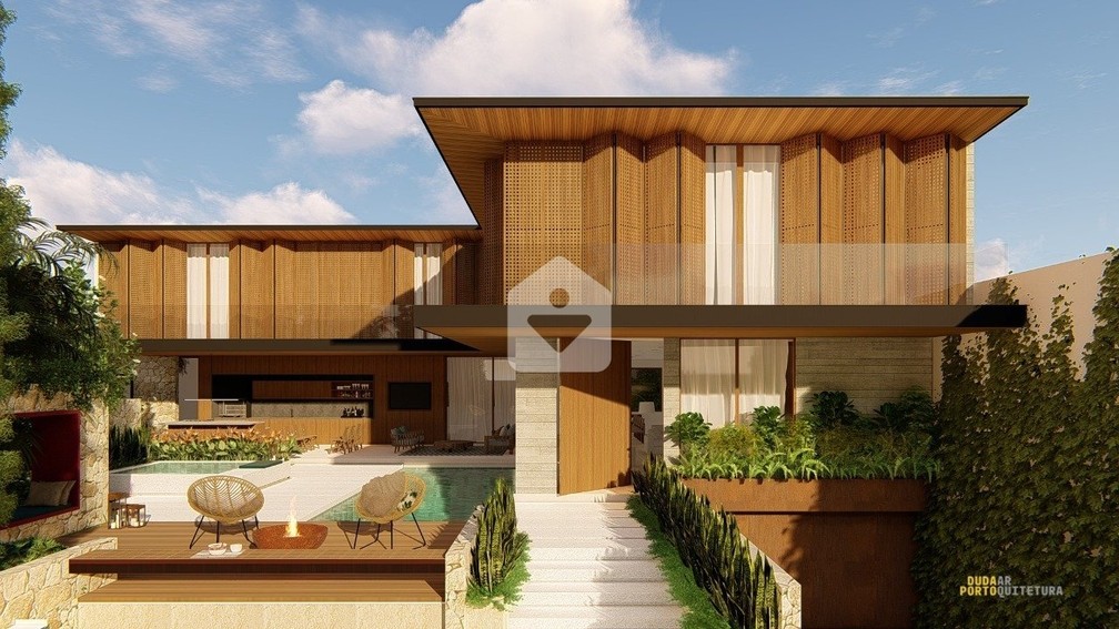 Casa no Leblon tem 5 suítes - mas sem vista para o mar — Foto: Divulgação