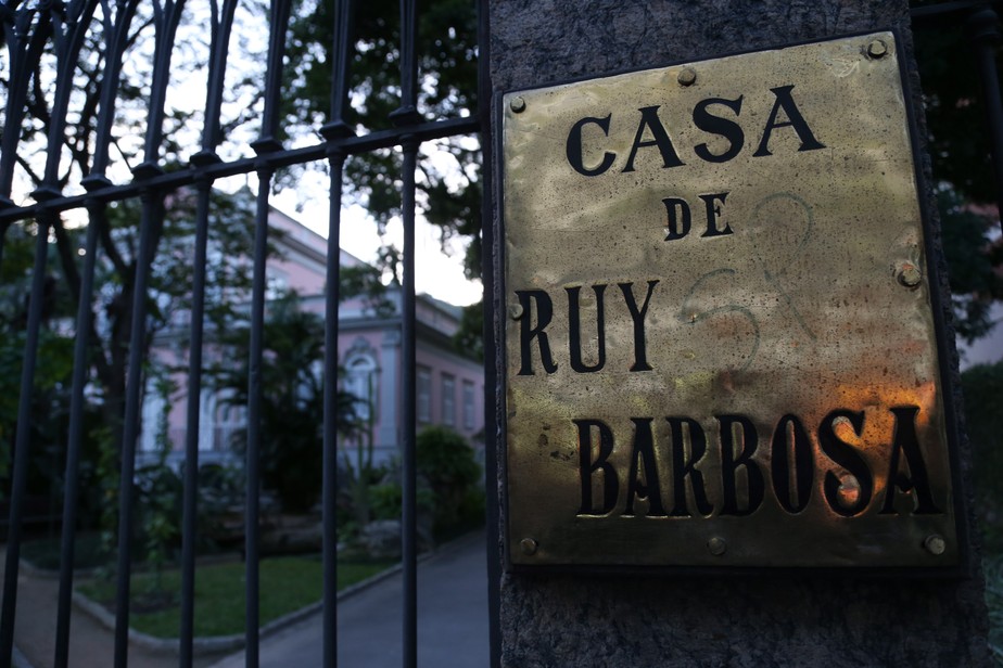 Sede da Fundação Casa de Rui Barbosa, no bairro de Botafogo, Zona Sul do Rio