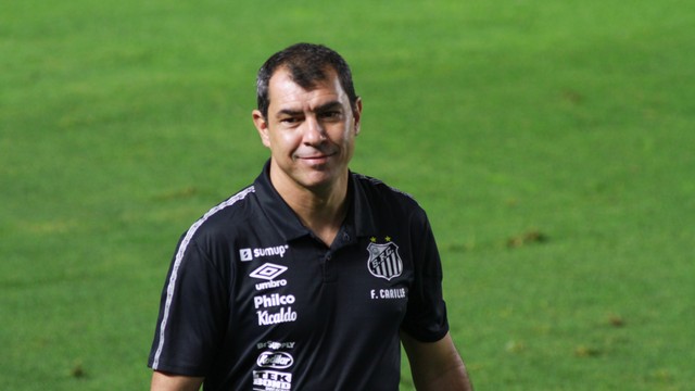 Fábio Carille em Santos x Bahia