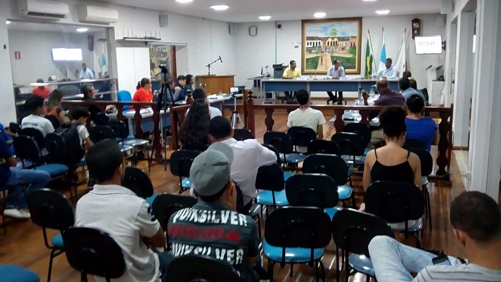 ComissÃ£o foi instaurada nesta segunda (29) â€” Foto: Paulo BrandÃ£o/CÃ¢mara Municipal