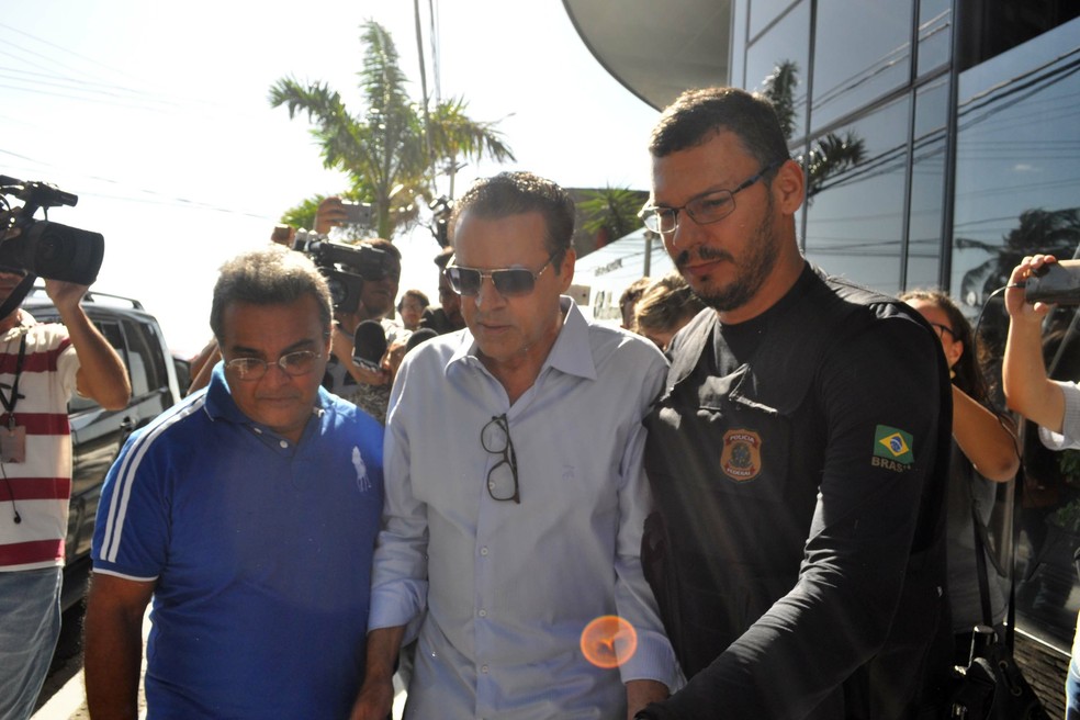 Henrique Eduardo Alves, ex-ministro, é preso no RN (Foto: Frankie Marcone/Futura Press/Estadão Conteúdo)