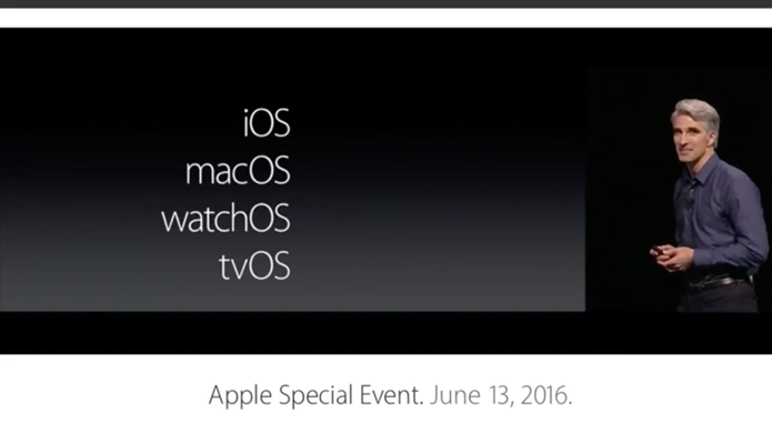 Novo nome do OS X segue padrão de sistemas operacionais da Apple (Foto: Reprodução/Apple)