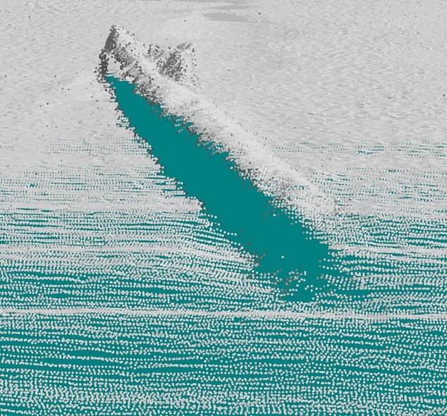 Radar detecta o submarino (Foto: Divulgação)