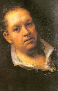 Autorretrato do pintor Goya. (Foto: Domingão do Faustão / TV Globo)