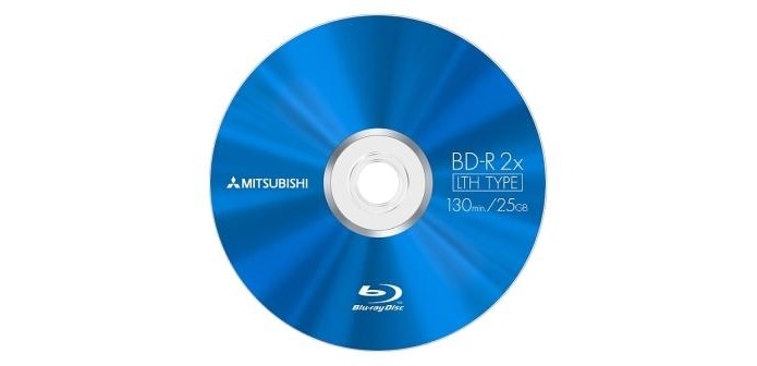 Blu-ray é o formato de mídia física sucessor do DVD (Foto: Divulgação/Mitsubishi)