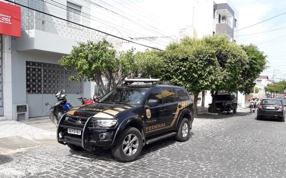 Operação cumpre mandados de busca e apreensão em Caicó, na região Seridó potiguar — Foto: PF/Divulgação