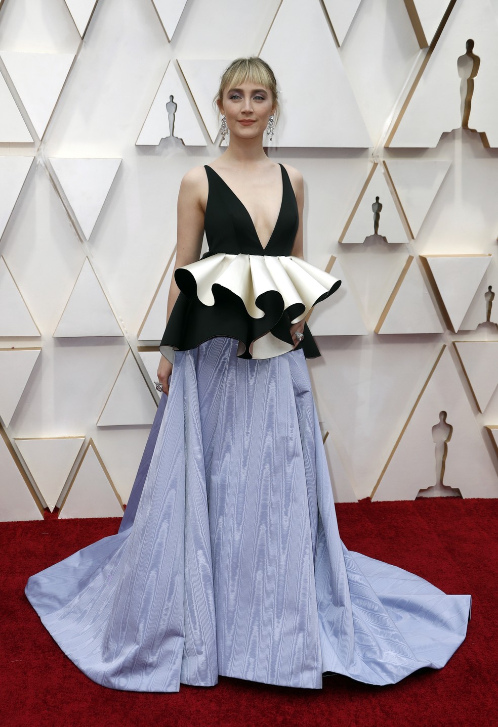 Saoirse Ronan no Oscar 2020 — Foto: REUTERS/Eric Gaillard
