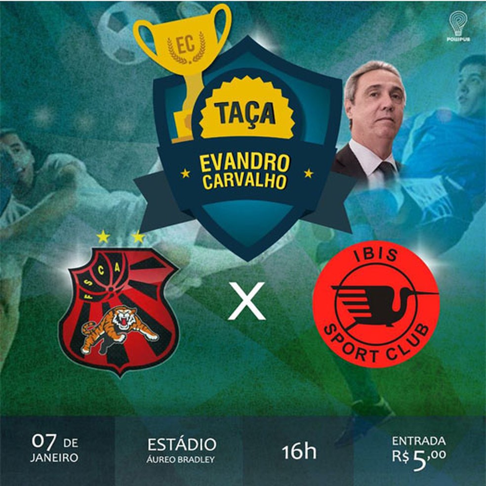 Taça Evandro Carvalho será no domingo (Foto: FPF / Divulgação)