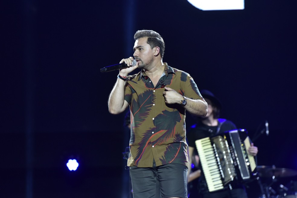 Xand, vocalista do Aviões (Foto: Elias Dantas/Ag. Haack)