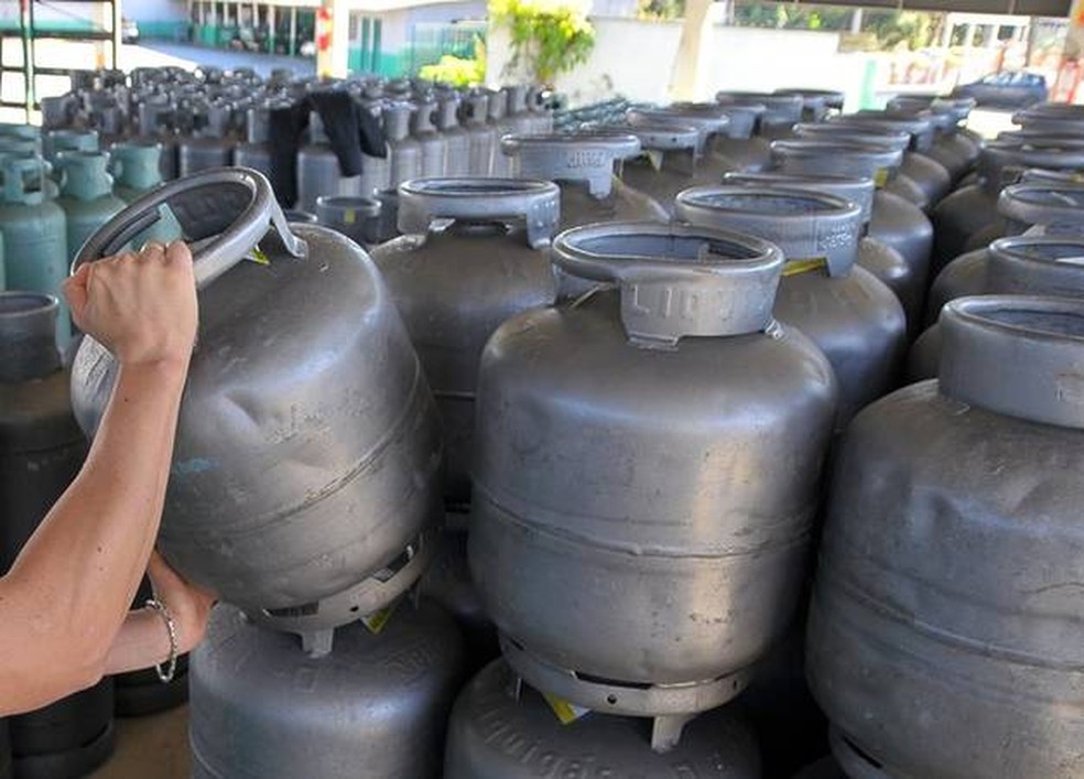 Botijões de gás — Foto: Divulgação