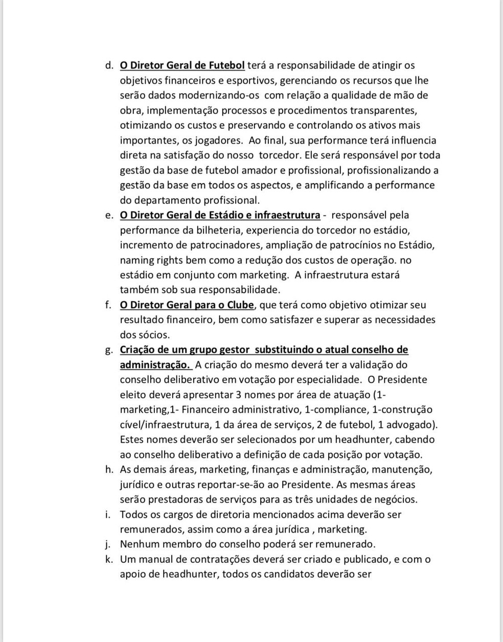 Conselheiros do São Paulo entregam documento a Leco — Foto: Reprodução