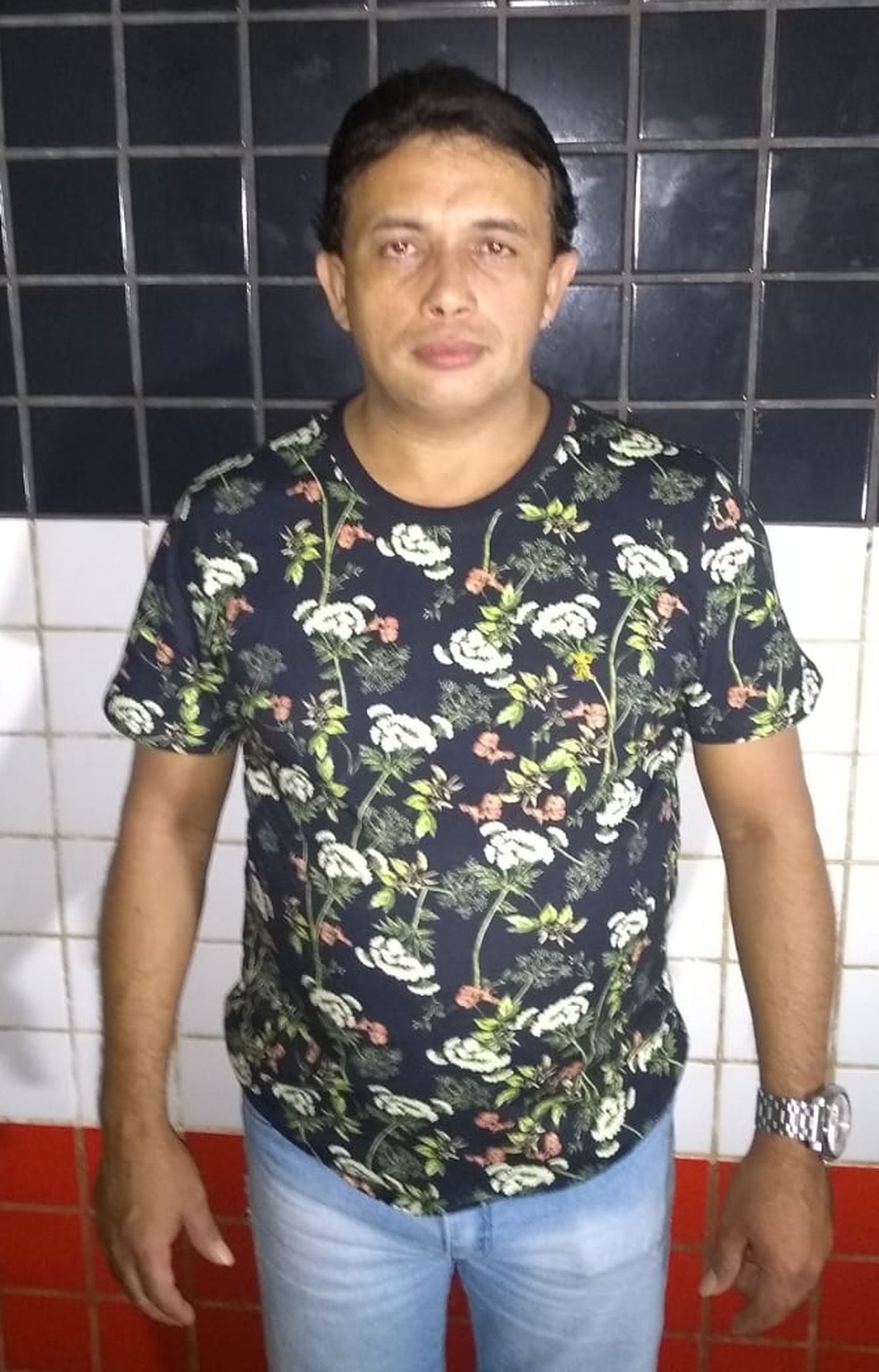 Paulinho Paixão foi preso em um hotel em Bacabal após denúncia de agressão por parte de sua esposa — Foto: Divulgação/Polícia Militar