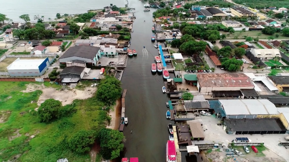 Rio de Pontal do Paraná  — Foto: Plug