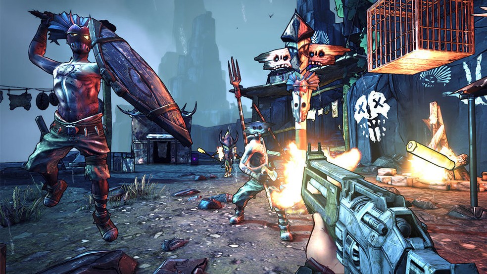 Borderlands 2 é um dos jogos da coleção — Foto: Divulgação/2K Games