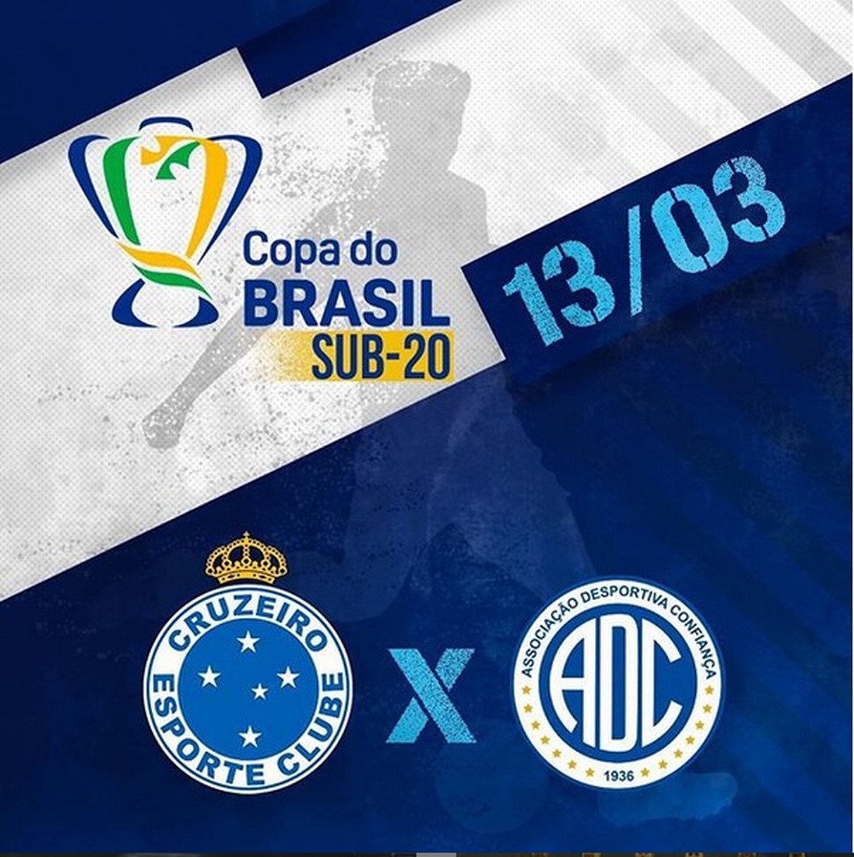 Confiança participará da Copa do Brasil sub20 e enfrenta o Cruzeiro na