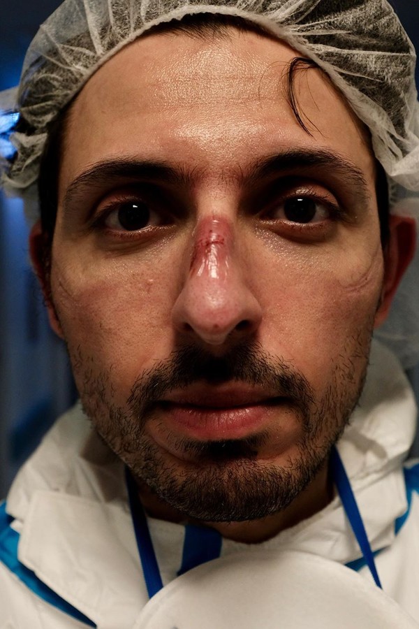 Fotógrafo registra a realidade dentro dos hospitais italianos (Foto: Paolo Miranda / @paolomiranda86)