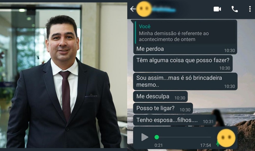 Vereador Fulvio (PSDB), de Cerquilho (SP), foi denunciado por assédio por adolescente — Foto: Arquivo pessoal