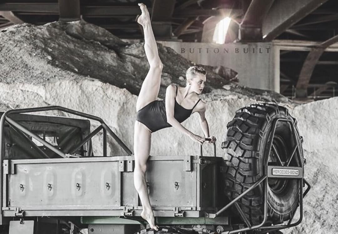 Dusty Button dançou no Boston Ballet de 2012 a 2017 (Foto: Reprodução Instagram)