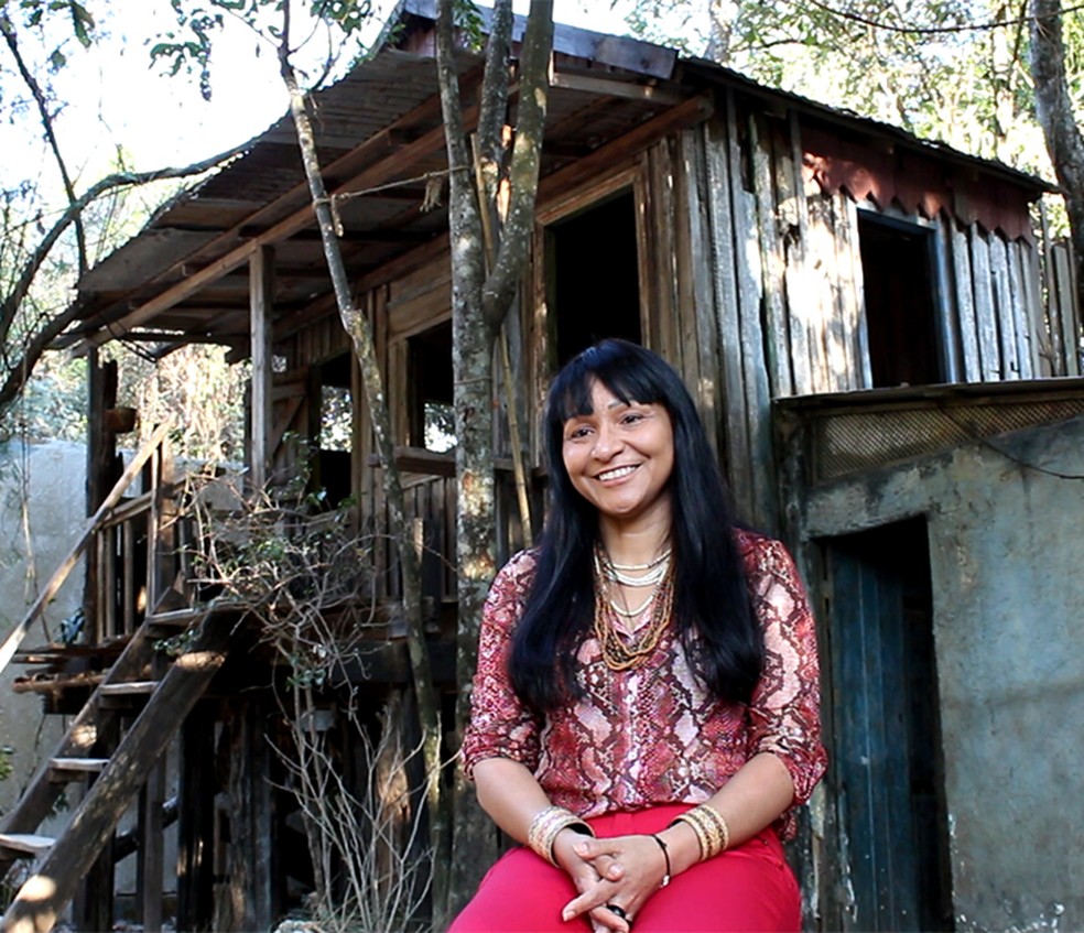 Silvia Nobre na época de "Dois Irmãos" — Foto: TV Globo