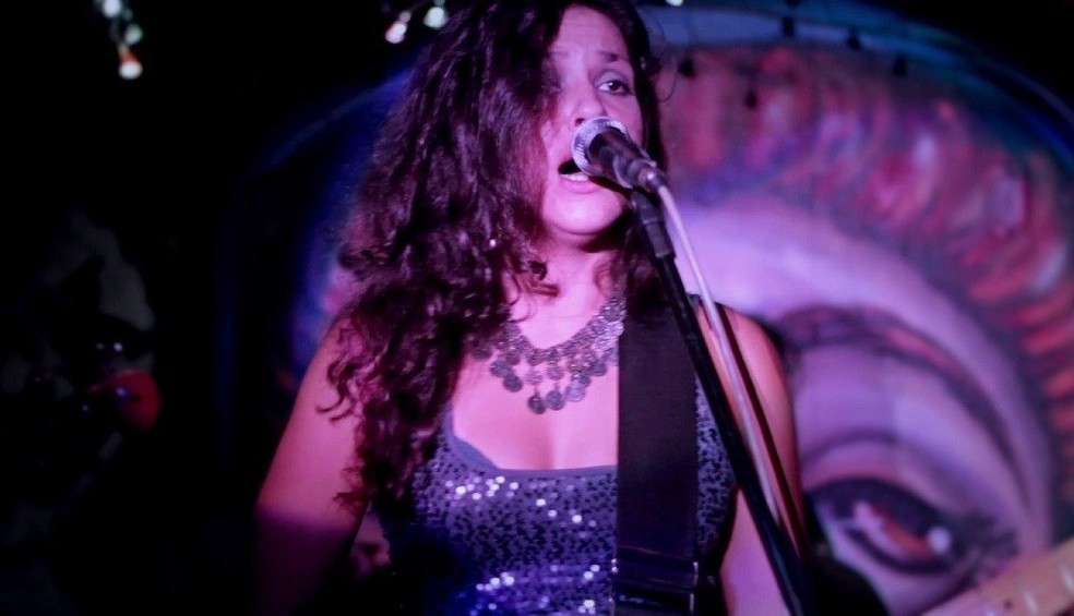 Ãngela Castro Ã© atraÃ§Ã£o do Domingo na Arena â Foto: DivulgaÃ§Ã£o