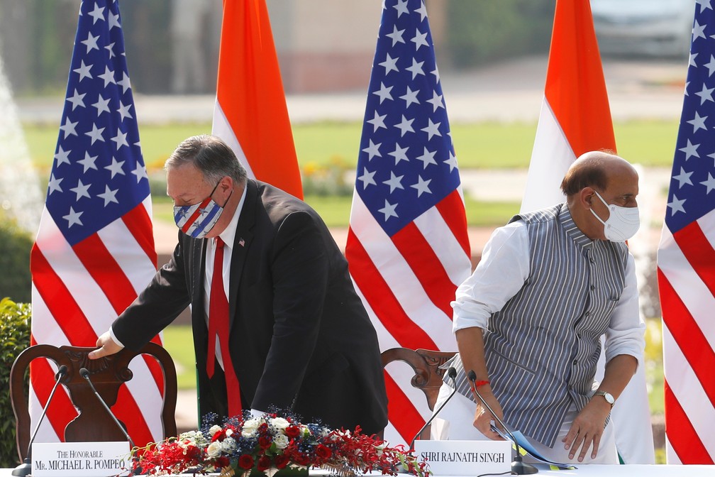 EUA firmam pacto militar com Índia, que tem disputa com a China na região  do Himalaia | Mundo | G1