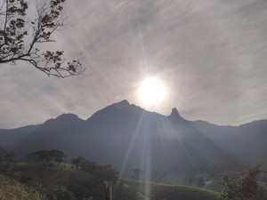 Pico dos Marins em Piquete (Foto: Goether José da Costa/Vc no G1)