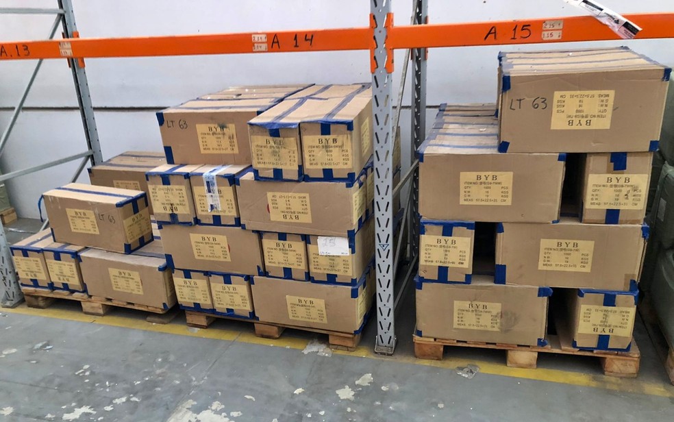 Receita Federal realiza leilão online com 23 lotes de mercadorias apreendidas — Foto: Receita Federal