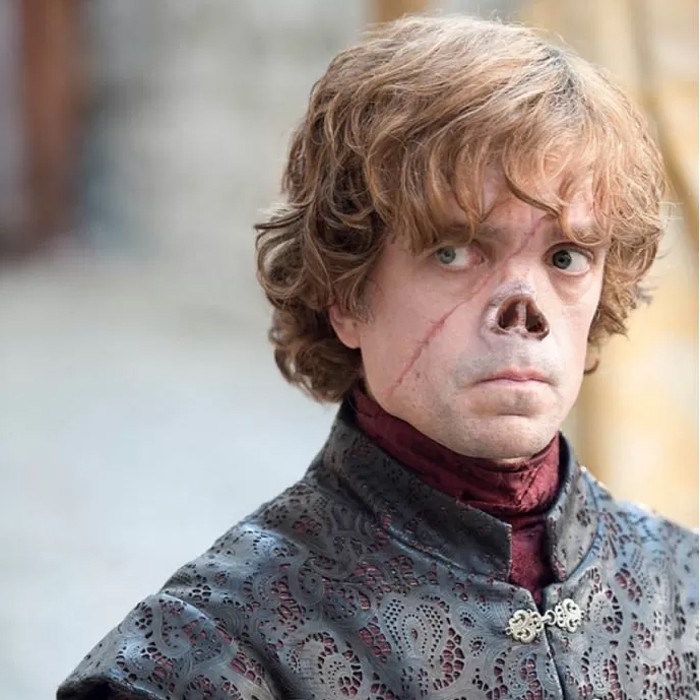 Tyrion Lannister se a série 'Game of Thrones' fosse fiel ao visual dos personagens do livro (Foto: Reprodução/Reddit)