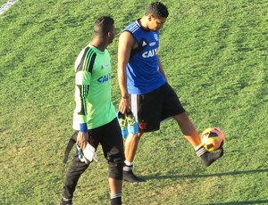 Andre Santos e Felipe Treino Flamengo (Foto: Richard Souza)