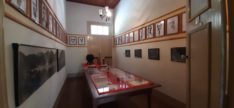 Interior do Museu Fazenda Bom Jardim