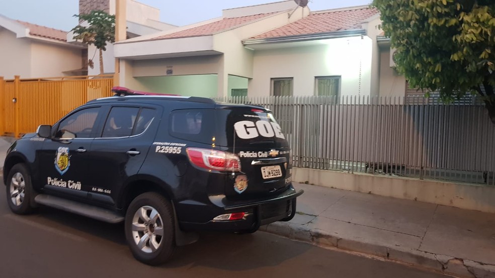 No Oeste Paulista, operação é realizada em Pacaembu, Florida Paulista e Dracena — Foto: Polícia Civil