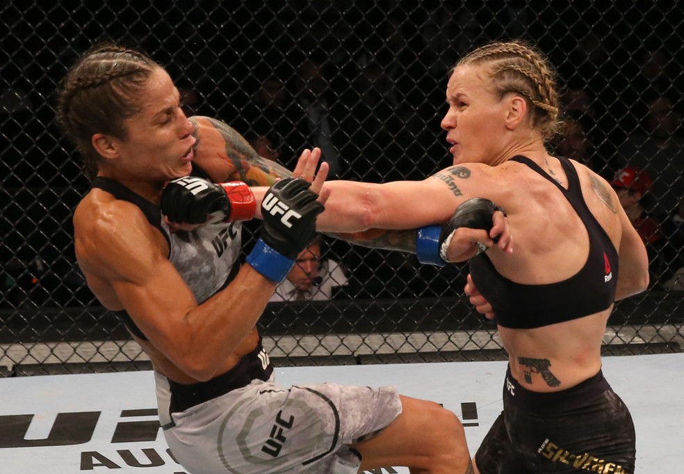 Valentina Shevchenko venceu luta monÃ³tona contra Liz Carmouche â?? Foto: Getty Images