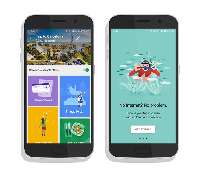 Google testa novo app para viajantes (Foto: Reprodução/Android World)