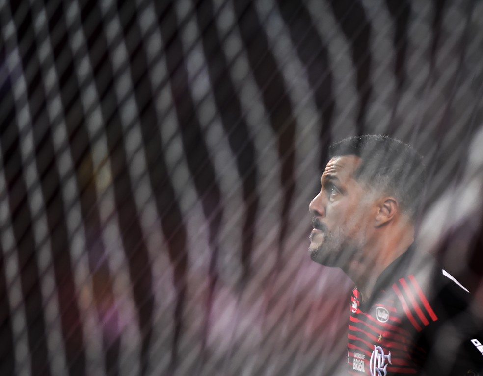 Julio Cesar se despede do futebol (Foto: Andre DurÃ£o)