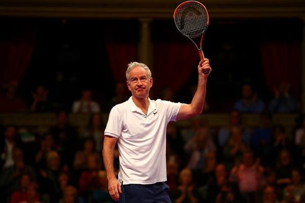 O ex-tenista John McEnroe, hoje com 58 anos  (Foto: Getty Images)