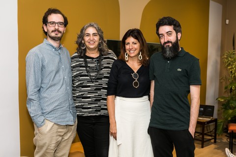 Francesco Perrotta Bosch, Denise Zmekhol, Taissa Buescu e Guilherme Amoroso