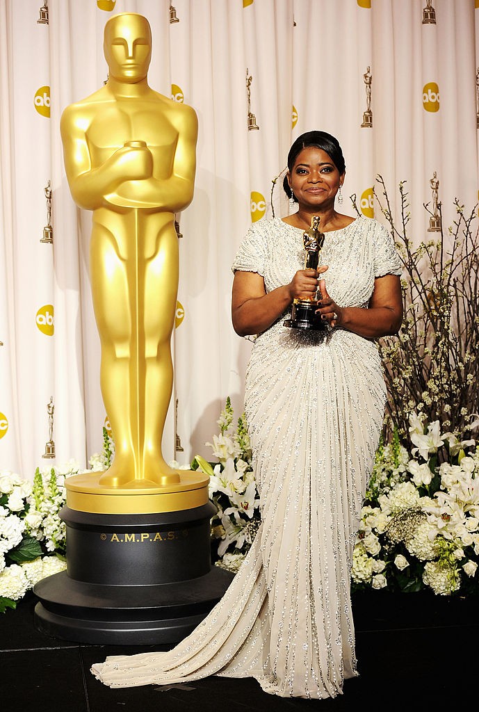Octavia Spencer na 84ª cerimônia do Oscar, em 2012 (Foto: Jason Merritt/Getty Images)