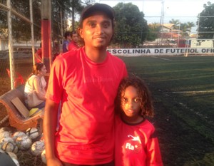 Sósia Ronaldinho gaúcho (Foto: Edson Reis/GloboEsporte.com)