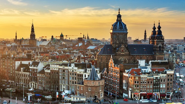 Amsterdã na Holanda (Foto: Shutterstock)