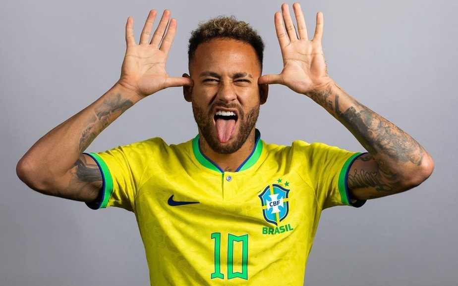 Neymar faz post um dia antes da estreia do Brasil na Copa do Mundo 2022