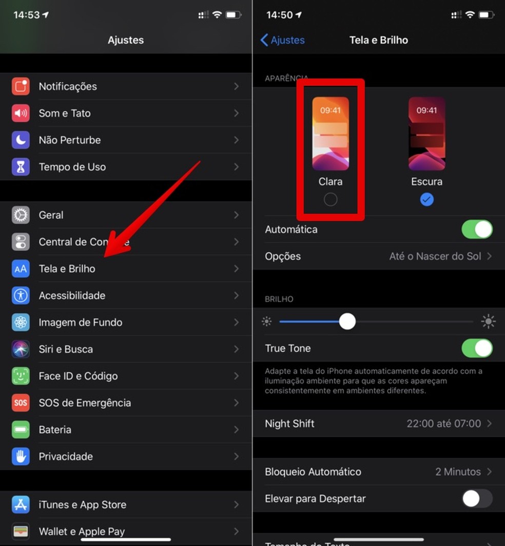 Como Desativar O Modo Escuro Do Whatsapp No Iphone Ios Redes Sociais Techtudo Existe un modo para conservarlos dentro de la aplicación , cuando hacemos el movimiento de iphone a android. como desativar o modo escuro do