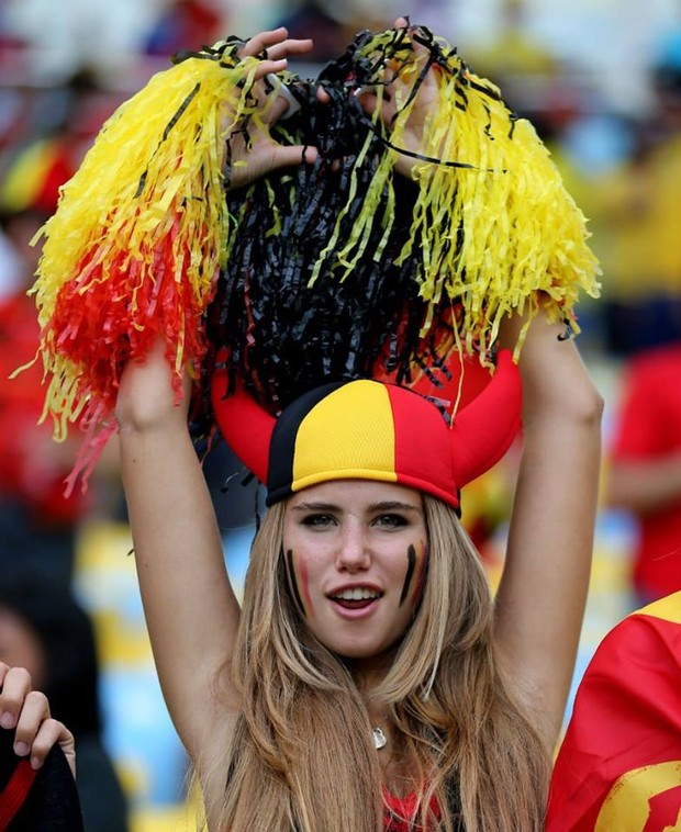 A torcedora da Bélgica Axelle Despiegelaere (Foto: Reprodução/Facebook)