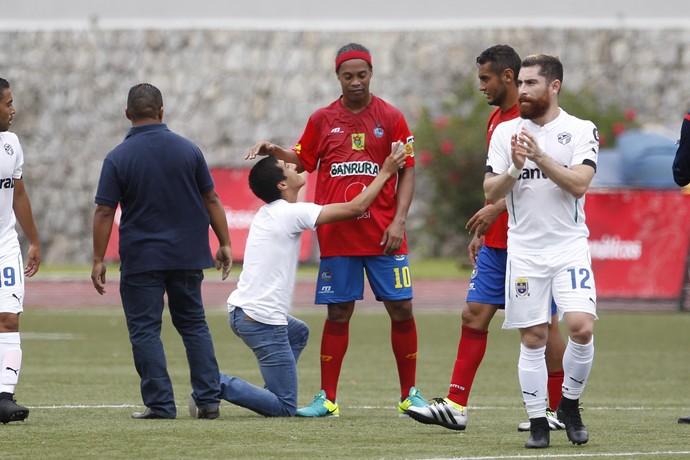Ronaldinho Guatemala (Foto: AP)